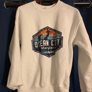 Ocean City Maryland Mens Medium Long Sleeve